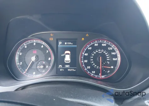 2019 Hyundai Veloster Turbo из США, поврежденный, VIN KMHTH6AB8KU005978